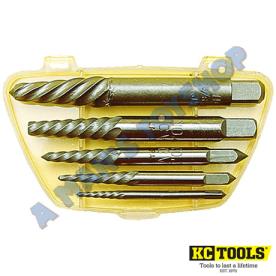 EXTRACTOR SCREW SET 5 PCE SCREW TYPE