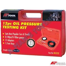 ENGINE & TRANSMISSION OIL PRESSURE TEST