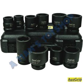 IMPACT SOCKET SET BUDD 1"DR SAE 1' TO 2"