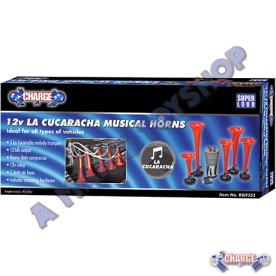 HORN AIR MUSICAL LA CUCARACHA 12 VOLT