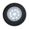 TRAILER WHEEL & TYRE 185/70R14 WHT RIM