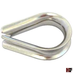 WIRE ROPE THIMBLE 10MM STAINLESS