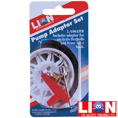 PUMP ADAPTOR SET FOR FOOT PUMPS