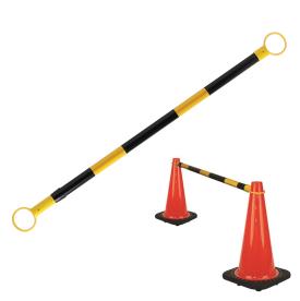 SAFETY EXTENSION BAR 1.35M-2.15M BLK/YEL