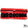 IMPACT SOCKET SET 3/8"SAE 8PCE SHORT