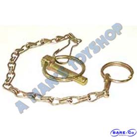LYNCH PIN & 250MM CHAIN B6 TYPE PTO