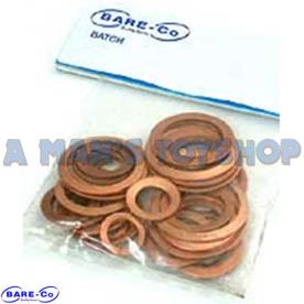 ASSORTMENT HYDRAULIC COPPER WASHER 38 PC