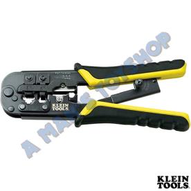 RATCHET CRIMPER/STRIPPER COMPUTER CABLE