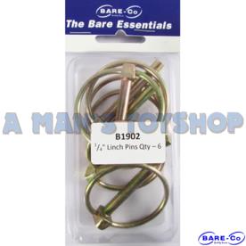 LYNCH PIN 6MM DIA 6 PIECE BAG