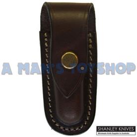 KNIFE 100MM POUCH VERTICAL LAY WITH STUD
