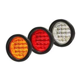 TRAILER REAR SIGNAL LAMP 4" ROUND LED