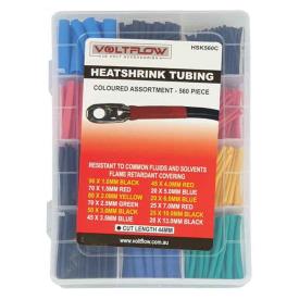 HEATSHRINK TUBING ASSORTMENT COLOURED