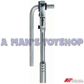 RATCHET 1/4" DR 127MM MINI GO-THRU FLEX