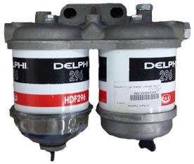 FUEL FILTER ASSEMBLY DOUBLE CAV 1/2 UNF