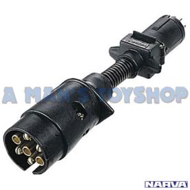 TRAILER ADAPTOR 7 LARGE ROUND 7 SMALL
