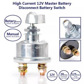 BATTERY MASTER SWITCH LEVER TYPE 12/24V