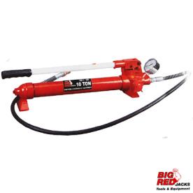 HYDRAULIC HAND PUMP 10 TONNE & GAUGE