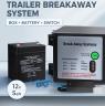 TRAILER ELECTRIC BRAKE AWAY WITH SWITCH