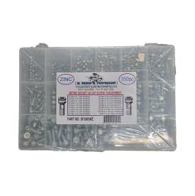 ASSORTMENT METRIC SOCKET CAP ZINC 350PCE