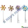 WIND SPINNERS FLORAL ASSORTED 1 X PIECE