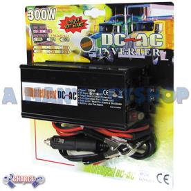 INVERTER 12V TO 240V 300WATT CIG BATTERY