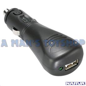 LIGHTER PLUG USB POWER ADAPTOR