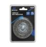 STEEL CRIMP WHEEL BRUSH 75MM (3") SHAFT