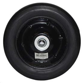 SOLID RUBBER WHEEL 8"X1.75"X16MM SHAFT