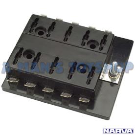FUSE BLOCK 10 WAY ATS BLADE TYPE 150 AMP