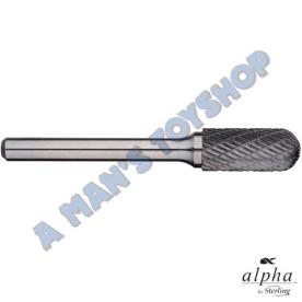 BURR 5/8 CYLINDRICAL BALL NOSE CARBIDE