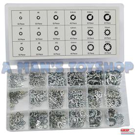 ASSORTMENT WASHER 720 PCE SMALL-LARGE
