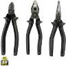 PLIER & SIDE CUTTER 200MM 3 PCE SET