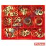ASSORTMENT COPPER WASHER 260 PCS METRIC