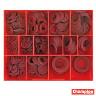 FIBRE WASHER GRAB KIT 14 SIZES 430 PCS