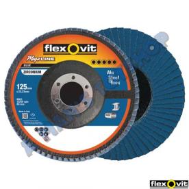 FLAP DISC 40 GRIT 125x22MM MEGALINE HD