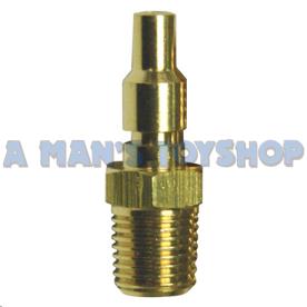 JAMEC AIR ADAPTOR MALE  1/4" 2 PIECE