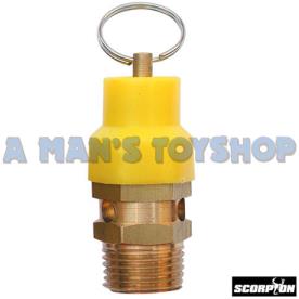 PRESSURE RELEASE VALVE 1/4 THREAD 10 BAR