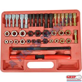 RE THREADING TOOLKIT 42 PIECE TAP/DIE