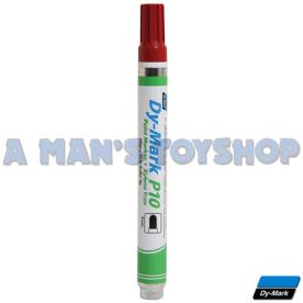 PAINT MARKER P10 RED FAST DRY H/DUTY TIP