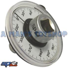 ANGLE TORQUE GAUGE 1/2DR 70MM FACE MAG