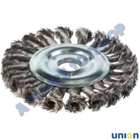 TWIST KNOT WIRE WHEEL STEEL WIRE 100MM