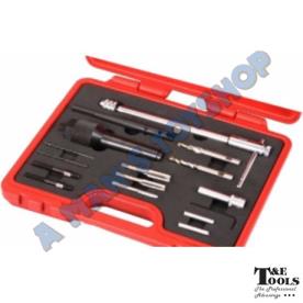 *K* GLOW PLUG DRILLING SET 16 PIECE EXTR