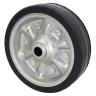 JOCKEY WHEEL 200MM SOLID TYRE METAL RIM