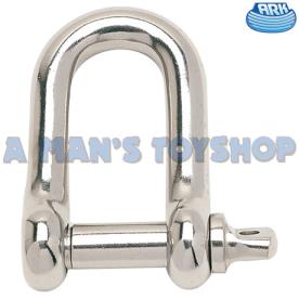 D SHACKLE 8MM LOAD 200KG CAP