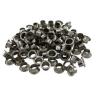 NICKEL PLATED EYELETS 100 PIECES