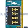TYRE DEFLATOR BRASS VALVE CAPS 4 PIECE