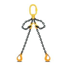 CHAIN SLING 2 LEG W/ SHORT 8MM X 2 METRE