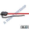 PIPE CHAIN WRENCH 150MM CAP 1000MM LONG