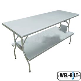 NLA* FOOD WORK TABLE 1829X762X787MM FOLD
