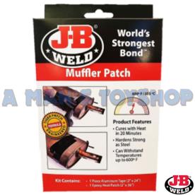 JB WELD MUFFLER PATCH KIT 20 MIN CURE